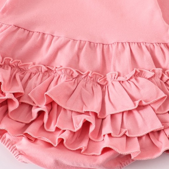 Pink Ruffled Romper - Picture 5 of 5